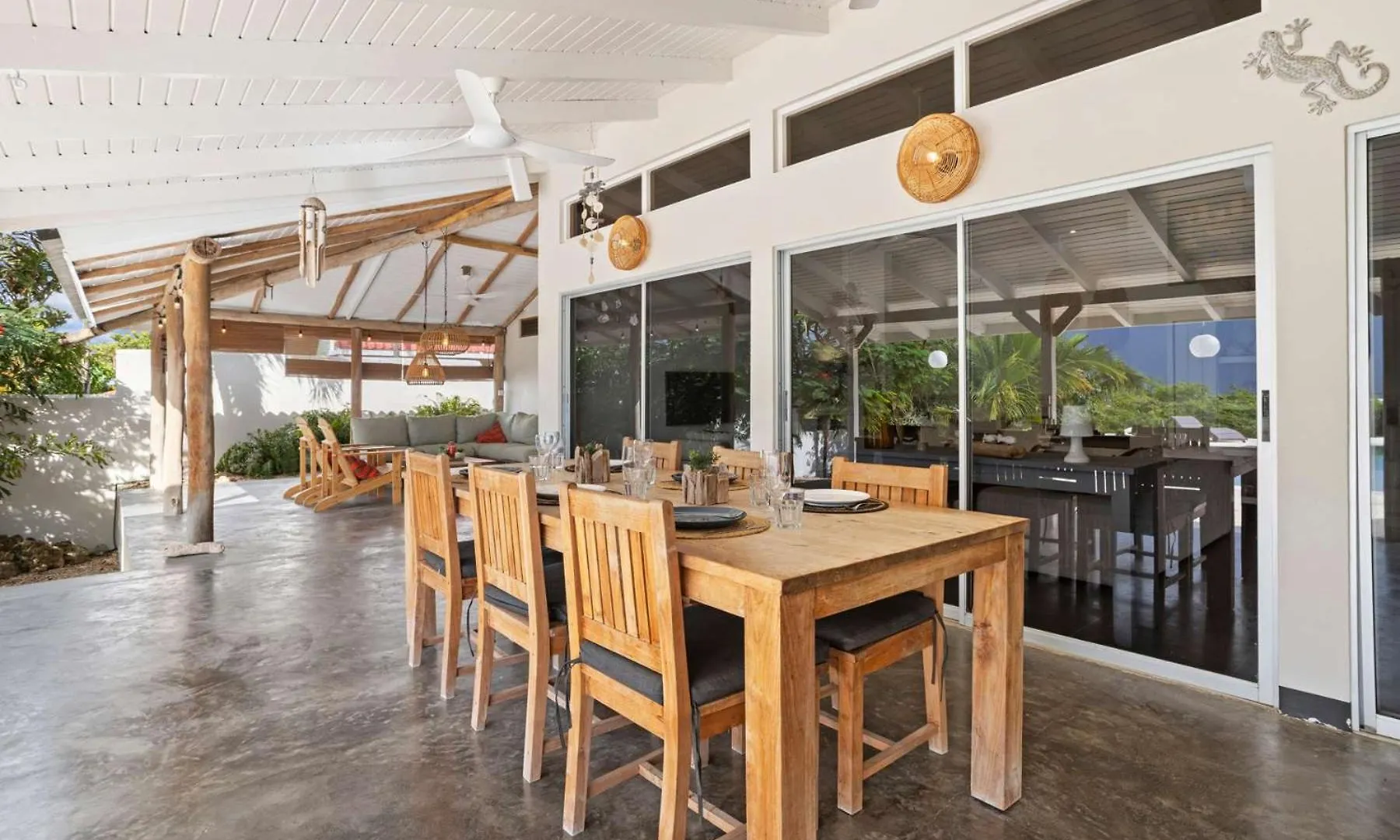 קרלנדיק Villa Di Dos Kas With A Refreshing Private Pool 0*,  באונאייר, סנט יוסטיישיוס ו-סאבה